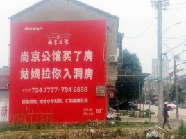 福鼎墙体广告在乡镇、农村市场的媒体优势