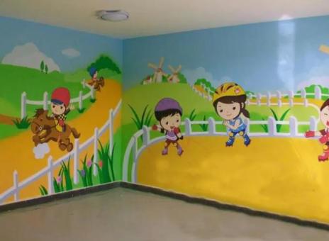 福鼎幼儿园墙体彩绘制作流程及注意事项