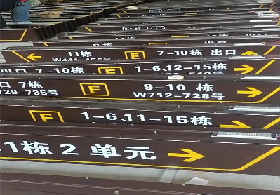 福鼎广告标识中，常见的几种安装方式。