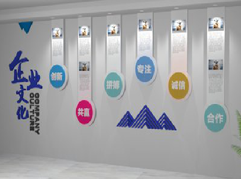 福鼎企业文化墙需要传递什么办公文化？